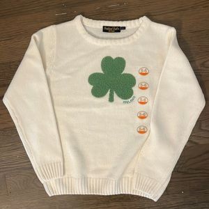 Toddler girl authentic irish sweater